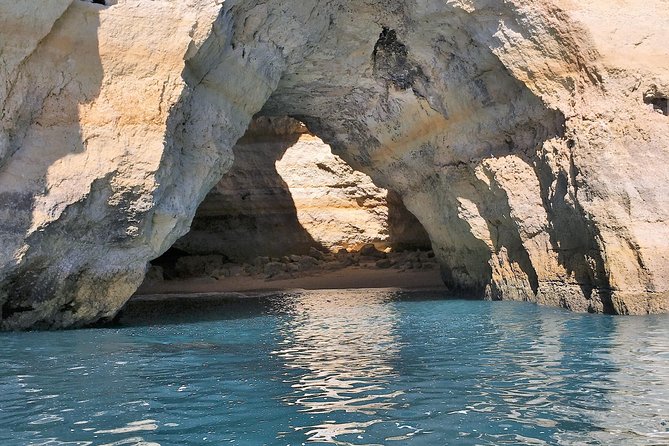 Benagil Caves Boat Cruise - Swim stop rules: you might swim, but it is not inside the caves