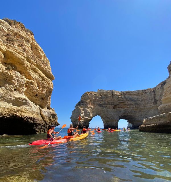Benagil: Caves, Coves & Secret Beaches Guided Kayaking Tour - Key highlights at a glance
