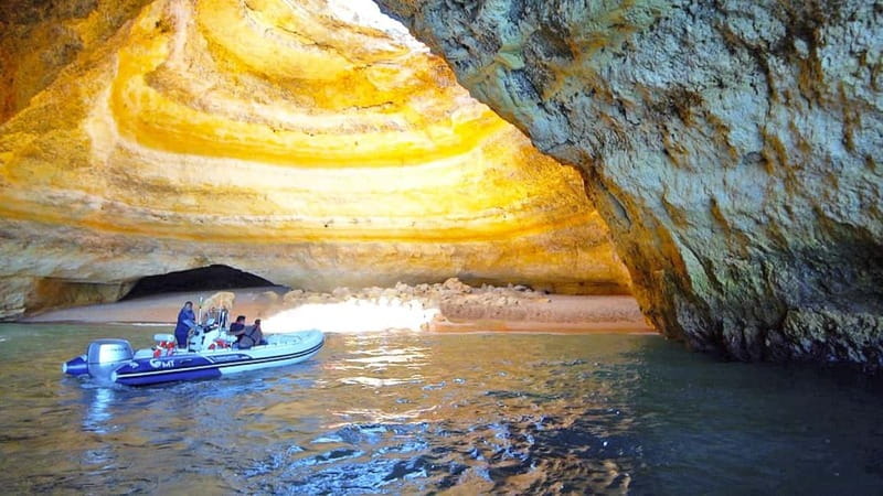 Benagil Caves Full Circuit Happy Hour - When Sea Conditions Change the Plan