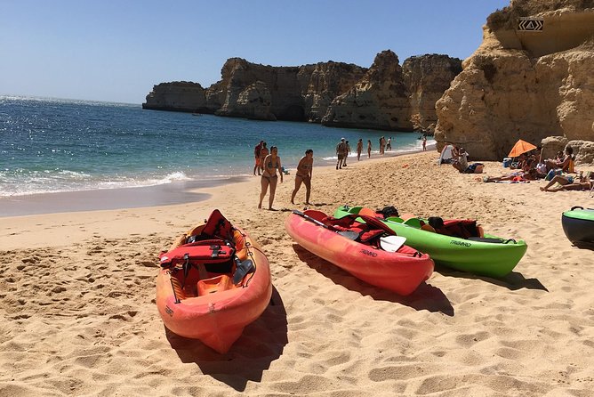 Benagil caves's kayak tour - Stop 3: Praia da Marinha, The Best Kind of Finish