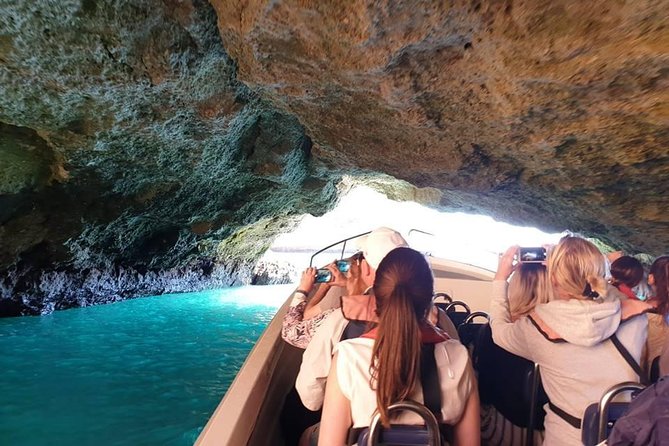 Benagil Caves Tour from Portimao - The marina pass and the shift toward Praia da Marinha