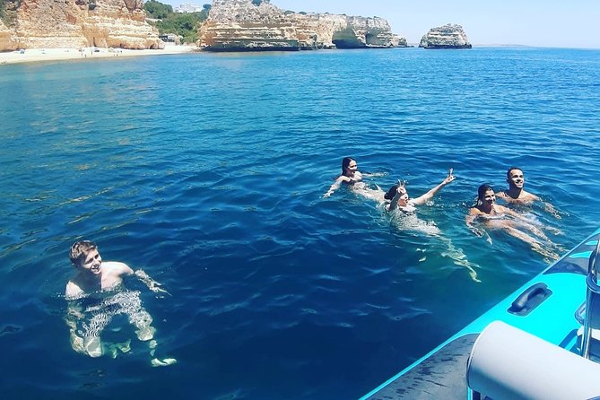 Benagil Caves Tour from Portimao - Coastline cruising to Carvoeiro and Vale de Centeanes Beach