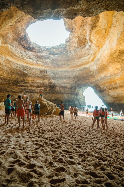 Benagil: Kayak Adventure - Praia da Marinha: Photo Stop, Swim Time, Then Done