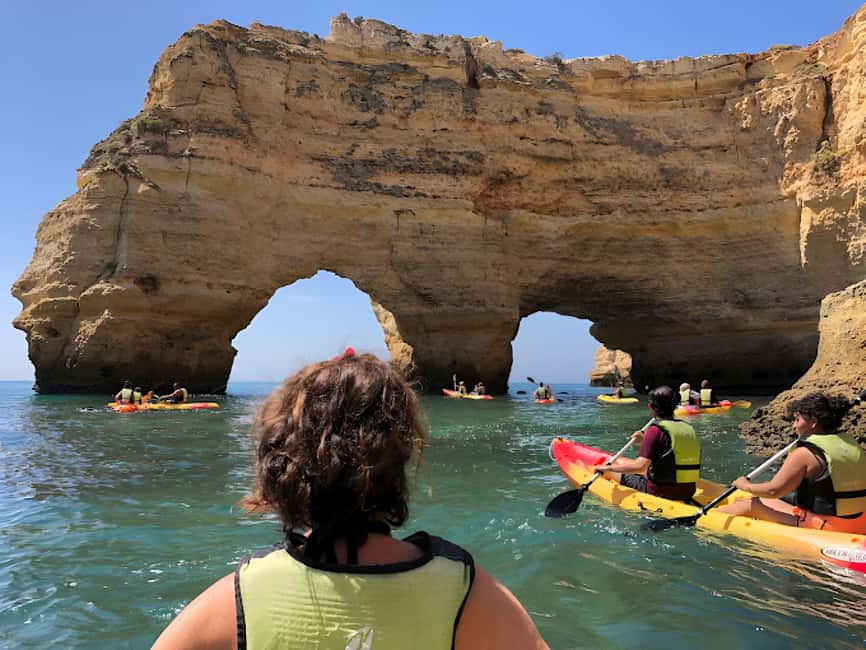 Benagil: Kayak Tour to Benagil Caves – Small Group - The Benagil Sea Cave route, stop by stop