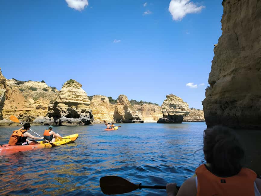 Benagil: Kayak Tour to Benagil Caves – Small Group - What to bring, what you cannot bring, and quick comfort tips