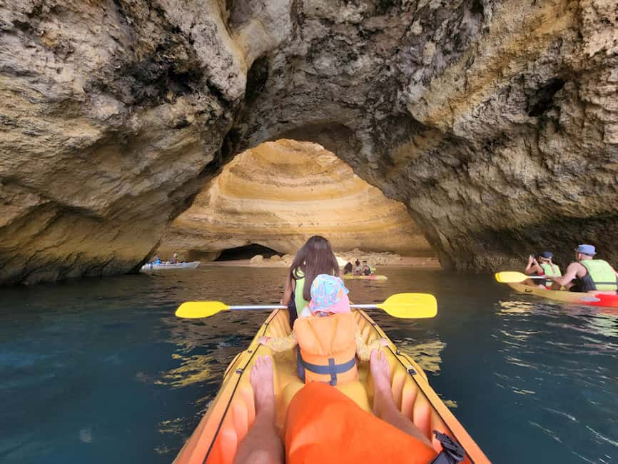 Benagil: Kayak Tour to Benagil Caves – Small Group - O Algar meeting point, and why “early” is not optional