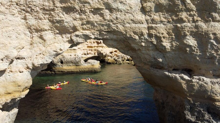 Benagil: Kayaking Adventure in Benagil Caves & Marinha Beach - Why a kayak tour fits Benagil better than big-boat sightseeing