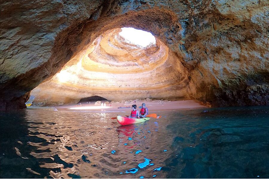 Benagil: Kayaking Adventure in Benagil Caves & Marinha Beach - Benagil Cave stop: what makes it special, and what to watch for