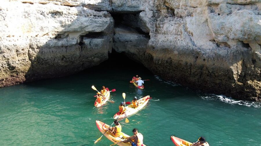 Benagil: Kayaking Adventure in Benagil Caves & Marinha Beach - Practical tips so your morning does not get messy