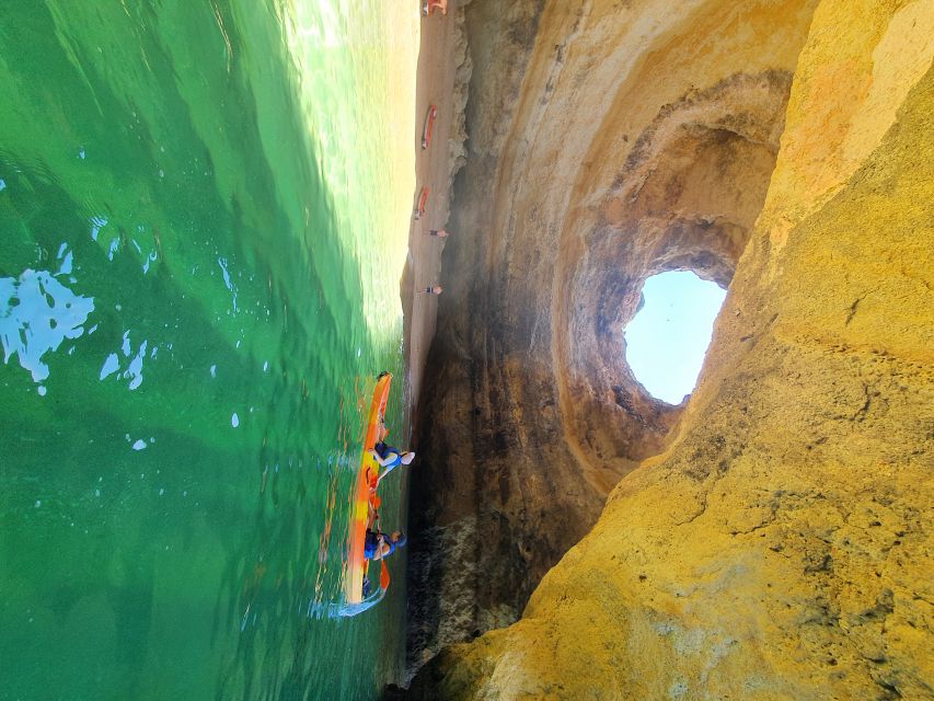 Benagil: Kayaking Tour with a Local Guide - Paddle to Benagil Sea Cave: the main cave moment, paced for photos