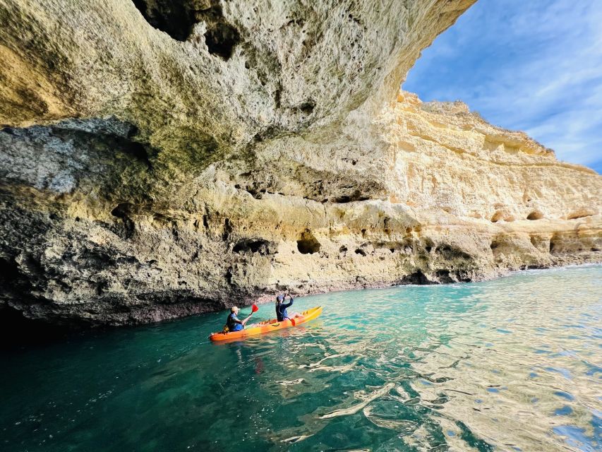 Benagil: Kayaking Tour with a Local Guide - Praia da Corredoura: short stop, real coastal views