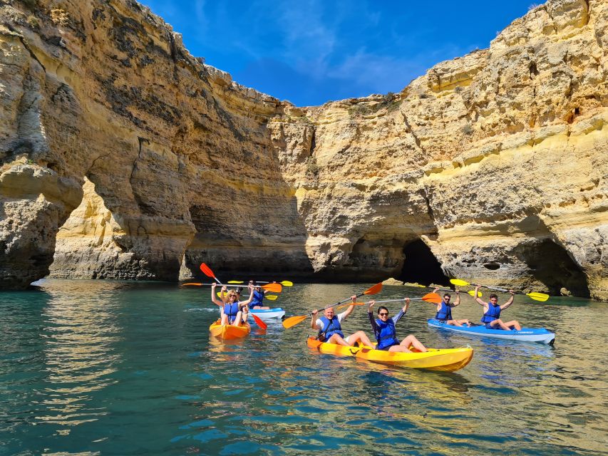 Benagil: Kayaking Tour with a Local Guide - Starting at R. dos Pescadores 8400, check in, and gear you actually need