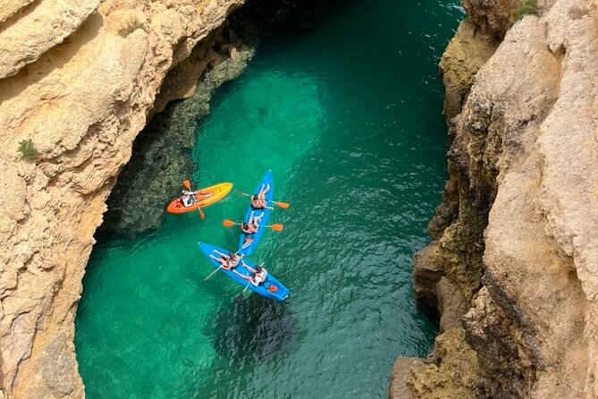 Benagil, Marinha & Albandeira - Kayak w/ Local Guide - Small-group attention and guide personalities (Diogo, Ricardo, Leonardo, Jack, Ivo)