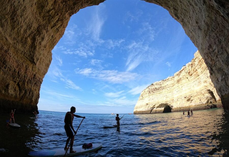 Benagil: Stand-up Paddle Board or Kayak Tour - What Happens in the Water: Following the Coast Around Benagil