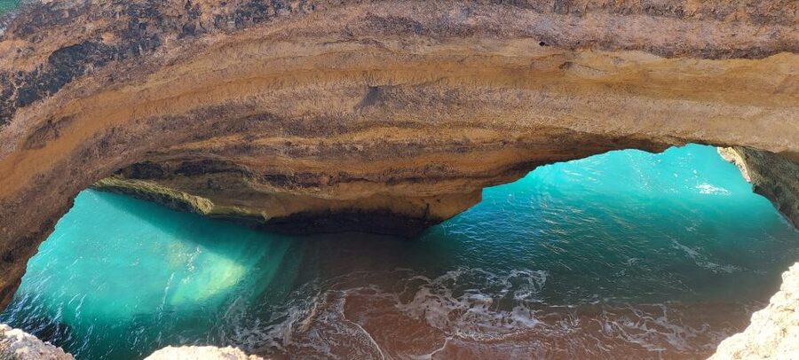 Benagil: Sunrise or Sunset Sea Kayak Tour - Following the Guide to Other Nearby Caves