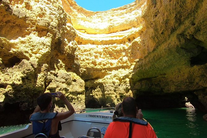 Boat Trip to the Benagil Caves from Armação de Pêra - Crew style: live English guiding with real local details