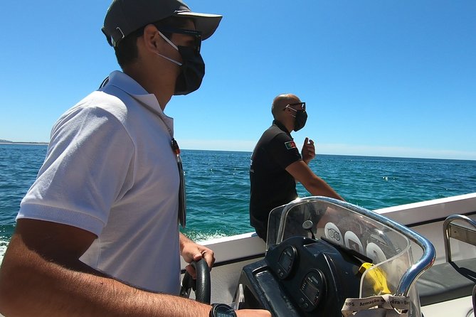Boat Trip to the Benagil Caves from Armação de Pêra - Comfort and safety: life jackets, waterproof jackets, and the sun factor