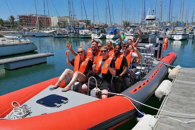 Boat trip to the caves of Benagil - Sailing Past Alvor, Portimão, and Carvoeiro’s Coast