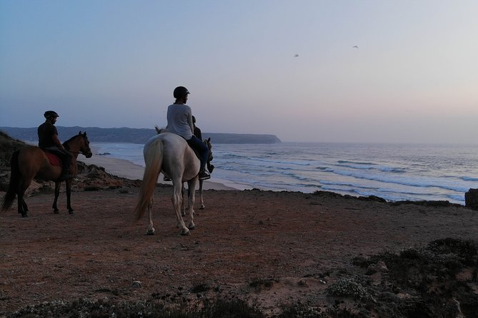 Bordeira Beach - Horse Riding Tour at Sunset - Sunset viewpoint and the ride finish that lingers