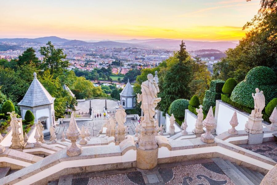 Braga & Guimarães Full-Day Tour from Porto - Braga district time: sanctuaries, architecture, and that Rome of Portugal feel