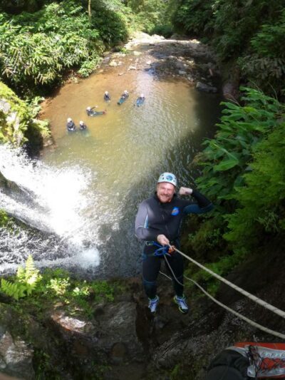 Canyoning in Ribeira dos Caldeirões