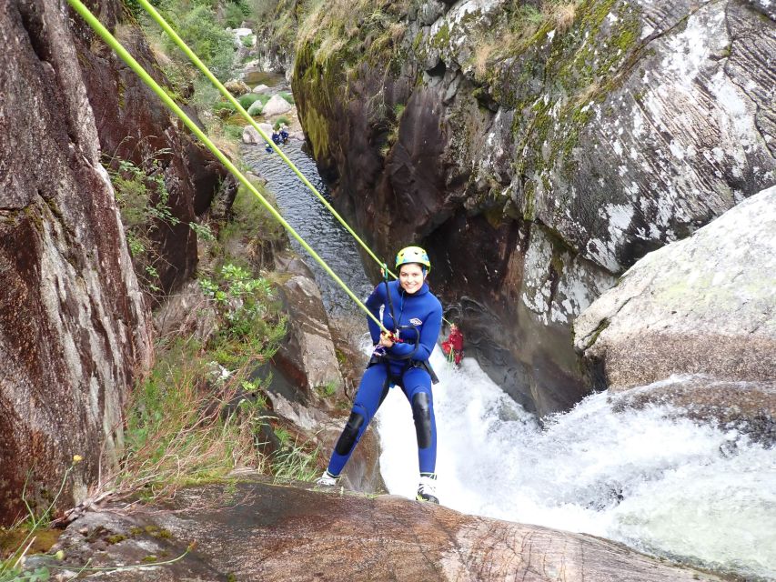 Canyoning Tour in Portugal - When the Route Gets Vertical: Zip-Lines, Abseiling, and Rock Jumps