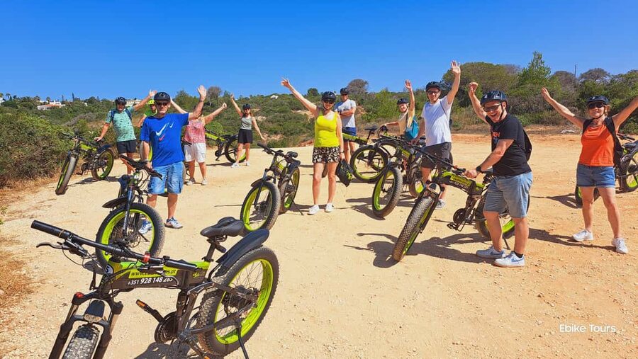 Carvoeiro E-bike Tours - Relax Tour - Route highlights: Alfanzina Lighthouse, Carvalho cliffs, and beyond