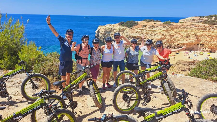Carvoeiro E-bike Tours - Relax Tour - Benagil Cave cliff area and the old fishing village feel