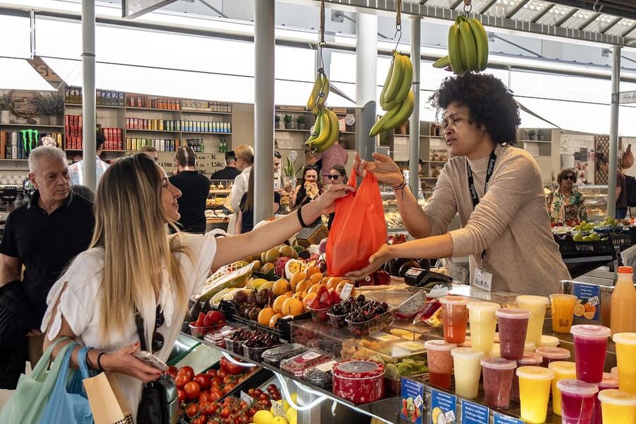 Chef Led Porto Market Tour & Portuguese Tapas Class + Wine - Porto’s Bolhão Market, where the lesson starts