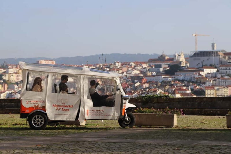 Coimbra: TukTuk Adventure. Local and multilingual host. Hotel pickup. - Major Seminary of Coimbra photo stop at Miradouro do Seminário Maior
