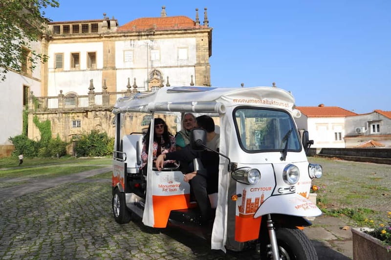 Coimbra: TukTuk Adventure. Local and multilingual host. Hotel pickup. - The first 20 minutes: orientation that saves you from getting lost