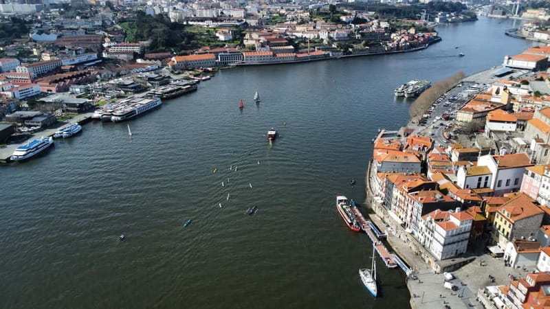 Douro River Kayak or Standup Paddleboard Tour - Dom Luís Bridge and Porto’s skyline, up close