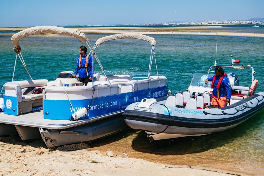 Faro: Deserta Island and Farol Island Catamaran Boat Trip - How the timing really works when you get off the boat