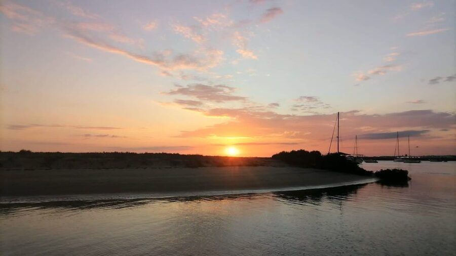 Faro: Ria Formosa Guided Sunset Tour by Catamaran - How the Second Half Feels Different Than the First