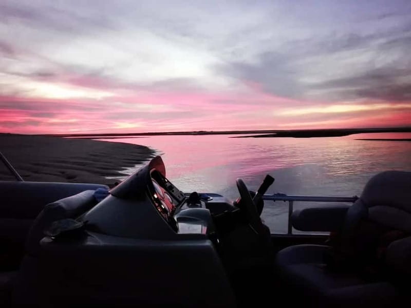 Faro: Sunset 1 hour Ria Formosa Boat Tour - Meet Islands 4 you, Spot the Red T-shirt, and Don’t Overthink It