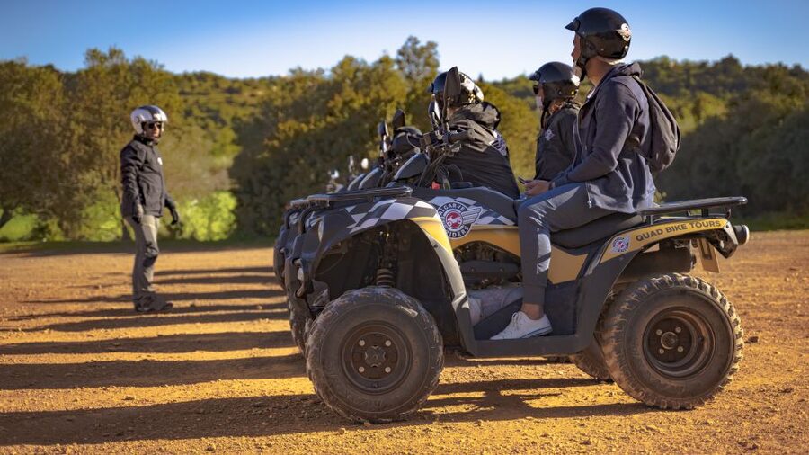From Albufeira: Half-Day Off-Road Quad Tour - Fonte de Paderne and viewpoint moments for photos and wind-down