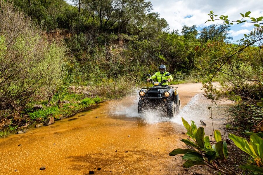 From Albufeira: Half-Day Off-Road Quad Tour - Quinta Do goji: the farm break that adds variety