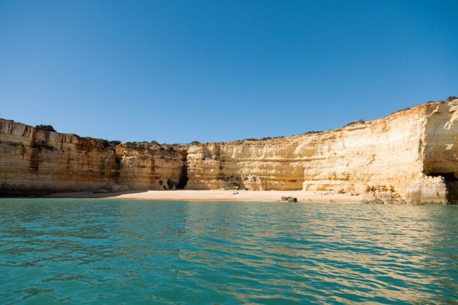 From Armação de Pêra: Sunset Boat Tour to Benagil Cave - Sunset lighting plus a short route that actually feels fun