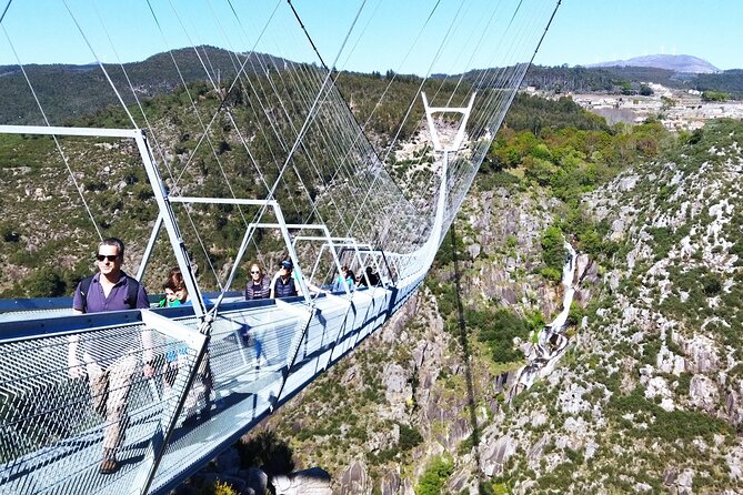 From Arouca: 516 Arouca Bridge & Paiva Walkway Tour - Entering The 516 Arouca Suspension Bridge, Then Walking It