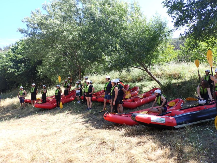 From Arouca: Cano-Rafting - Adventure Tour - From Areinho River Beach to Paradinha, the start matters more than you think
