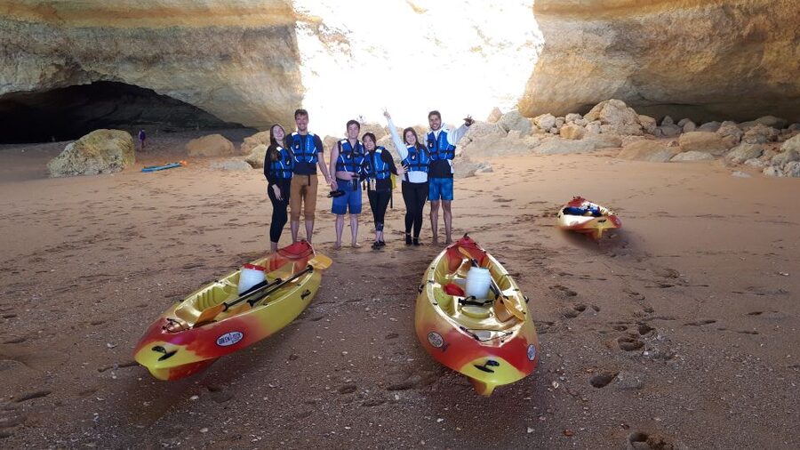 From Benagil: Benagil Caves Kayak Tour - Praia da Marinha Stop: A Beach Reset With Algarve Views