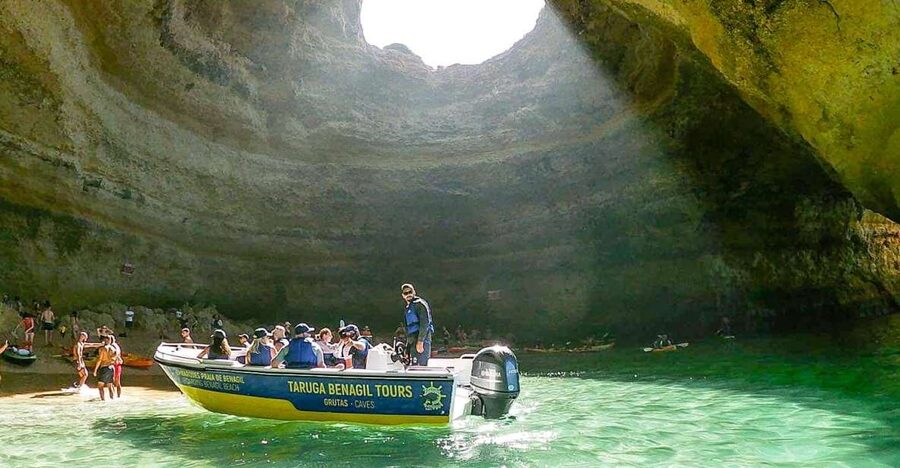 From Benagil: Coast Boat Tour with Benagil Cave - The Benagil Cave stop: your main payoff, and why timing matters