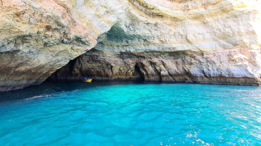 From Benagil: Coast Boat Tour with Benagil Cave - How the route builds the story: caves, beaches, and quick photo moments