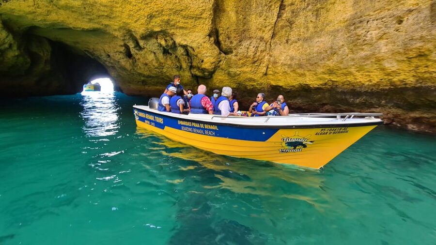 From Benagil: Coast Boat Tour with Benagil Cave - Alfanzina Lighthouse: the landmark that anchors the whole cruise