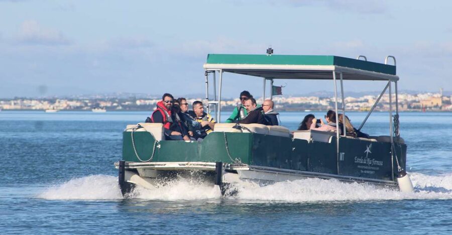 From Faro: 4 Stops, 3 Islands in Ria Formosa Catamaran Tour - Meeting point and getting set for the boat day
