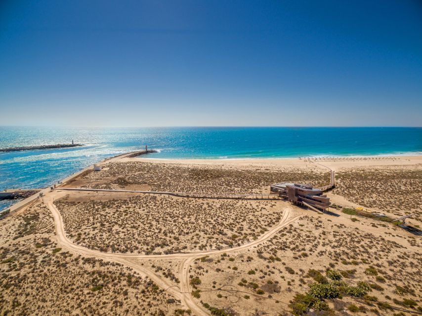 From Faro: Catamaran Boat Trip to Deserta Island with Stop - The Catamaran Ride Through Ria Formosa Channels
