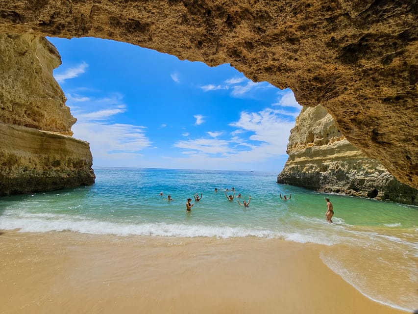 From Faro: The Original Benagil Cave, Marinha & More Tour - Praia da Marinha and the Seven Hanging Valleys Walk