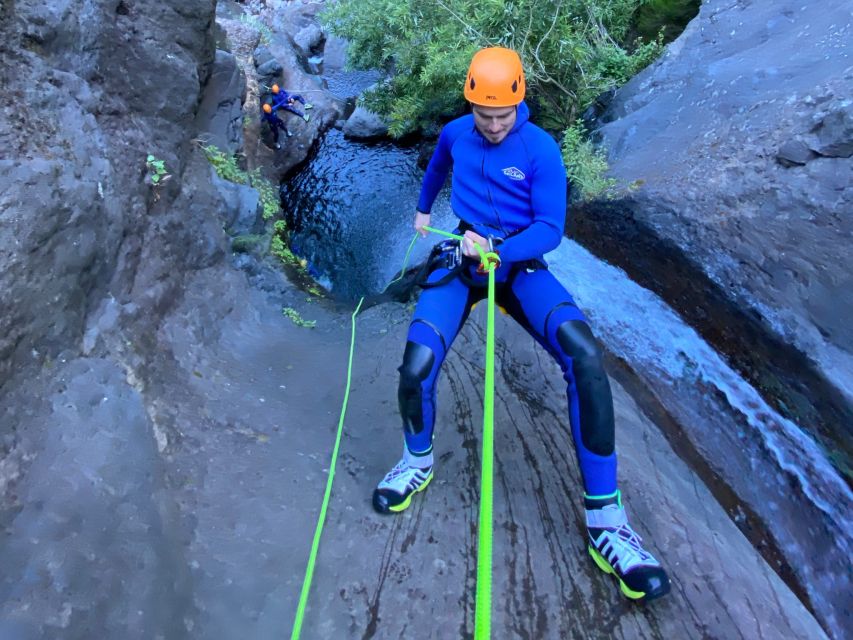 From Funchal: Intermediate Canyoning Adventure (Level 2) - Photos, videos, and the included snack strategy