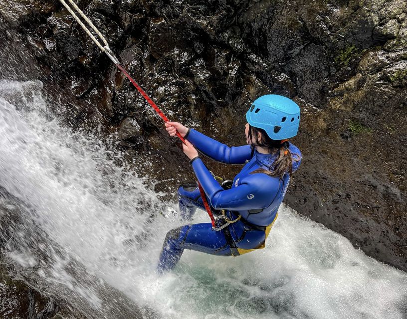 From Funchal: Intermediate (Level 2) Canyoning Adventure - Jumps, Slides, and Splash Pools: The Part Your Body Remembers