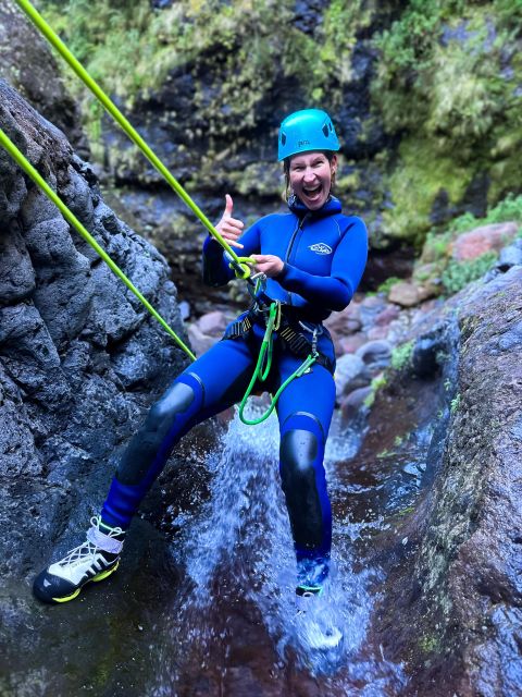 From Funchal: Intermediate (Level 2) Canyoning Adventure - Guides You’ll Hear About: Pedro, Luis, João, Francisco, Hugo, and More